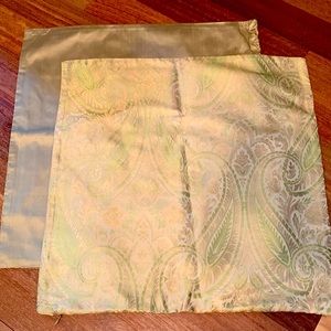 Silk Pottery Barn Accent Pillow Covers 3 for $60